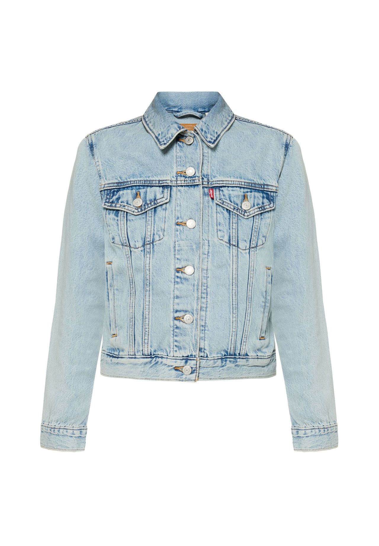 Levi's® 300 Damen Jeansjacken Blau Gr. Groß - Bild 6