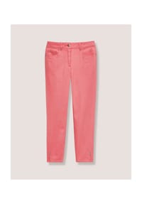 MADELEINE - Schlanke 7/8-Jeans mit Strass-Dekoration - korallenpink