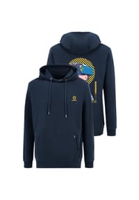OLDSKULL - Hoodie Asian Virtual Logo Graphic Traditionelles fernöstliches Motiv - Burgundy