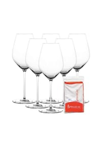 SPIEGELAU Universalgläser + Poliertuch Hi-Lite 510 ml 6er Set transparent - HI-LITE - transparent