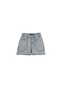 Solang - Shorts mit kontrastierenden Nähten - Dunkelgrau