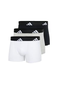 adidas - Active Flex Cotton Pants, kurz, 3er-Pack, für Herren - 000 BLACK