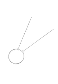 GIORGIO MARTELLO MILANO - Collier Kreis Anhänger, Silber 925 - silber