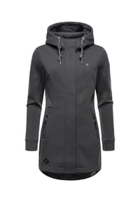 ragwear™ - Sweatjacke Letti Bonded - Dark Grey