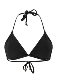 ENDURANCE ATHLECIA - Bikinioberteil Sherrill im stilvoll gebundenen Triangle-Style - 1001 Black