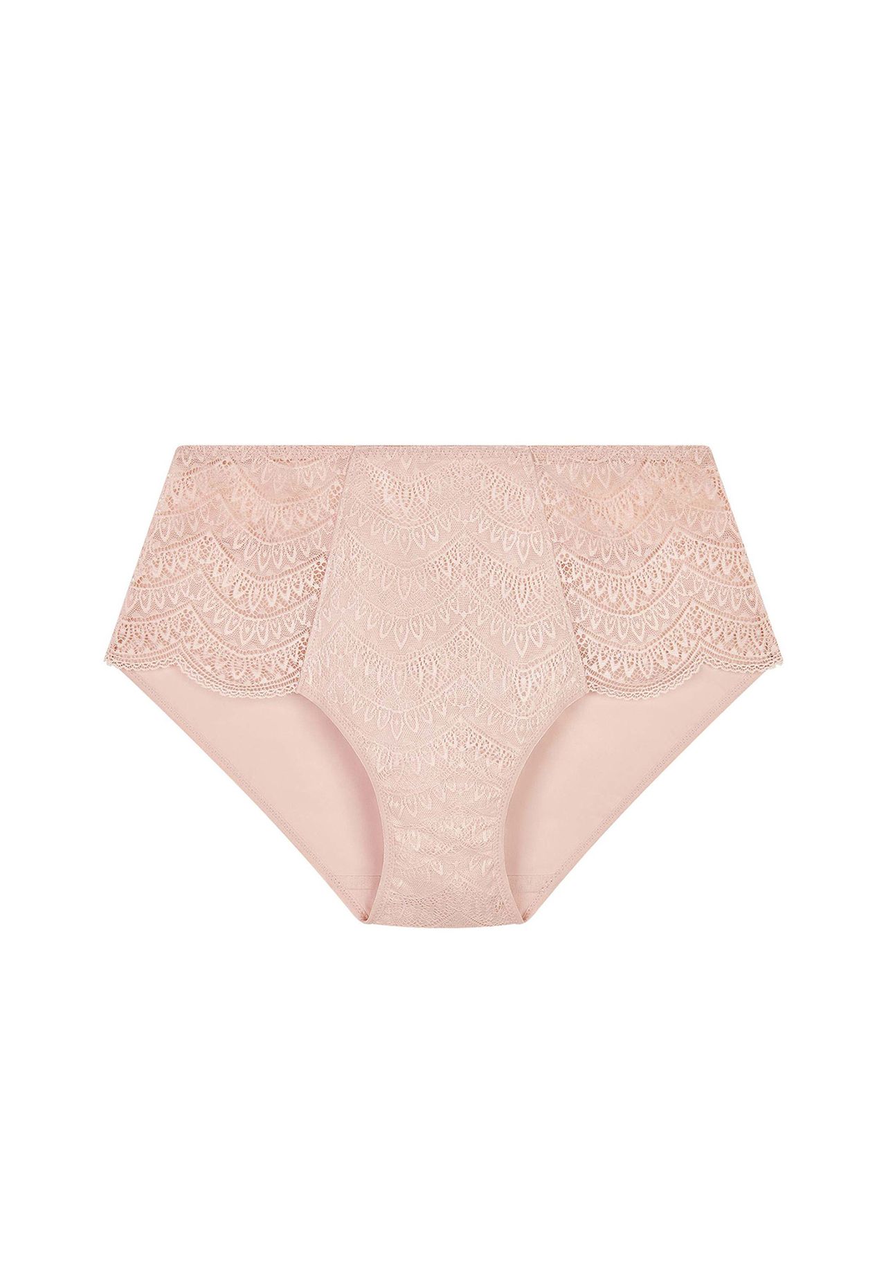 Simone Pérèle Slip met borduring • Cranberryrood