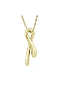 BOSS GLOSS - Damen Kette mit Anhänger, Edelstahl - EDELSTAHL/VERGOLDE