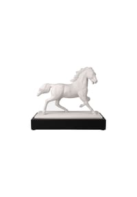 Goebel Deko-Objekt Studio 8 - Gracieux - Chevaux - Antikweiss