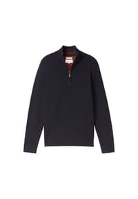 TOM TAILOR - Pullover, Troyer-Kragen, für Herren - 13160 KNITTED NAV