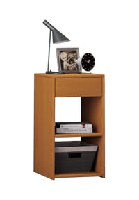 VCM. - Nachtschrank | Beistelltisch | Nachttisch | Maße ca. H. 65 x B. 35 x T. 35 cm - Sledo Maxi - Buche