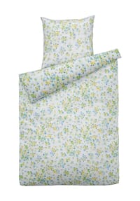 mistral - Satin-Bettwäsche - GREEN-BLUE