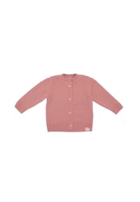 maximo® - GOTS MINI-Strickjacke, RR,  Knöpfe - ash rose