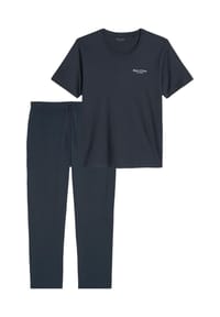 Marc O'Polo - Schlafanzug Cotton - Dunkelblau