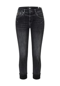 MAC - Jeanshose, Five-Pocket, für Damen - D962 ANTHRA USED