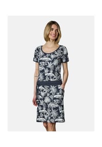 ragwear™ - Sommerkleid Baomi Tropic YOUMODO - Black