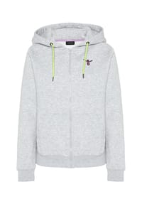 CHIEMSEE - Sweatjacke mit großem Rückenprint - 10 White