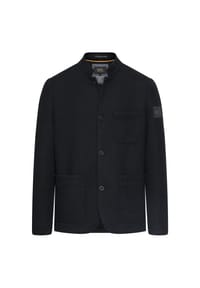 camel active - Indoor Blazer mit Stehkragen - Navyblau