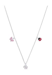 Prinzessin Lillifee - Kinder Kette mit Anhänger, 925er Sterling Silber - MEHRFARBIG