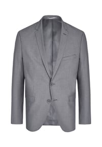 steffen klein - Sakko in maskuliner Regular Fit-Silhouette - grau