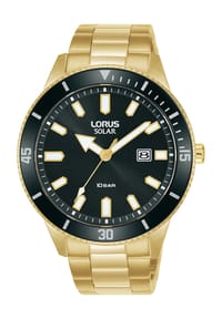 LORUS - Herren Armbanduhr "RX308AX9" - GOLD/SCHWARZ