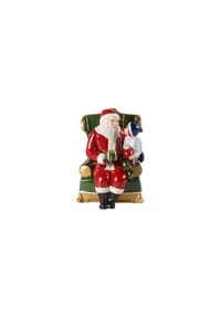 Villeroy & Boch Santa auf Sessel Christmas Toys - Christmas Toy's - bunt
