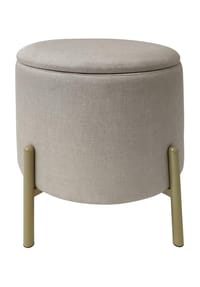 ECHTWERK® - Sitzhocker LOGAN - Beige