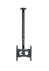 VCM. - Universal TV Deckenhalterung für 26-40 Zoll bis 30 kg | bis VESA bis 200x200 | höhverstelbar 55-70 cm | TV Halterung 360 Grad schwenkbar drehbar und 15 Grad neigbar | Fernseher Halter - B-DX 200 - 