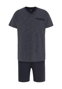 DUNMORE - Schlafanzug, Kurzarm, für Herren - marine