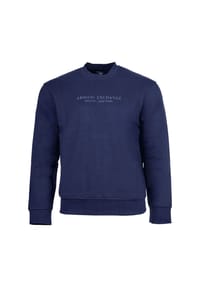ARMANI EXCHANGE - Herren Sweatshirt - Pullover, Logo, Baumwolle - Anthrazit (Chimera)
