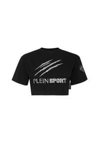 PLEIN SPORT - T-Shirt Rundhalsausschnitt Ss SCRATCH - black