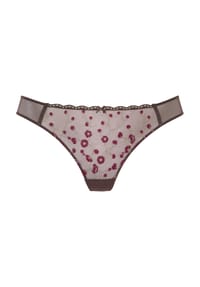 s.Oliver - String Jolie, Spitze, für Damen - 27537 CHOCO BROWN