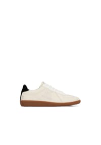 KAZAR STUDIO - Sneakers aus Leder mit kontrastierendem Absatz - Creme