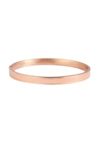 Adelia's Bold Style - Armband – Armreif aus Edelstahl Ø 6,0 cm cm - gold