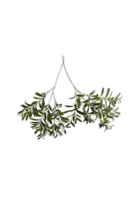 LOBERON Deko-Olivenzweig 2er Set Olives grün - Kunstblumen - grün