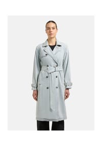 khujo™ - Trenchcoat Hera - Bleached Blue