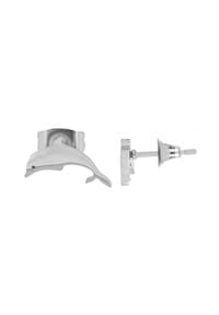 Adelia's - Adelia's Damen Ohrstecker aus Edelstahl - silber