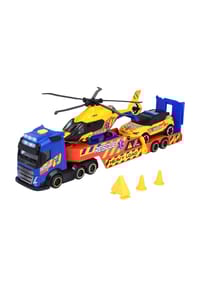 DICKIE TOYS - Spielzeugfahrzeug "Rescue Transporter" - BLAU/GELB/ ROT