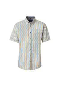 CASAMODA - Herren Freizeithemd Print Comfort Fit - Gelb