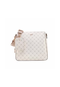 JOOP! CORTINA 1.0 - Umhängetasche "Jasmina", Logo-Print, Utensilientasche, für Damen - 101 OFFWHITE