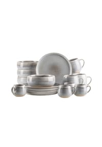 MÄSER Frühstück Set, Steinzeug Aquata - Aquata - blau