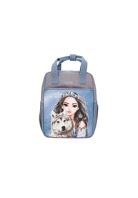 DEPESCHE - Rucksack WOLF TOPModel 12 x 20 x 27 cm blau - blau