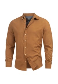 INDICODE - Hemd Langarm Riverside - Army