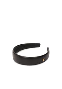 kazar - Schwarzes Stirnband mit Monogramm - 