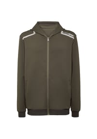 PLEIN SPORT - Sweatjacke mit Kapuze - black