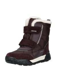 GEOX - Leder/Textil Stiefel - Burgundy