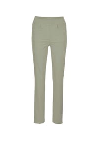 GOLDNER - Jeansschlupfhose Louisa - baummoos