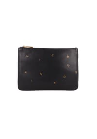 LIEBESKIND Dancing Letters - Dancing Letters Kosmetiktasche Leder 21 cm - black