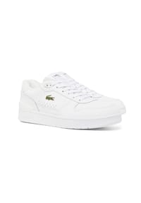 LACOSTE - Herren Sneaker - T-CLIP SET, Turnschuhe, Logo, Echtleder - BLK/BLK - 02H SCHWARZ