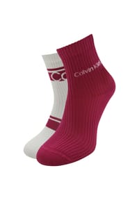 Calvin Klein - Socke, elastisch, für Damen - 001 WHITE