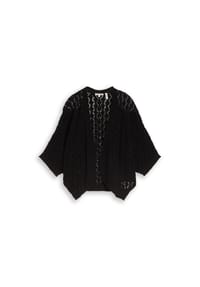 MUSTANG® - Strickjacke, 3/4-Arm, für Damen - 14482 DEEP BLACK